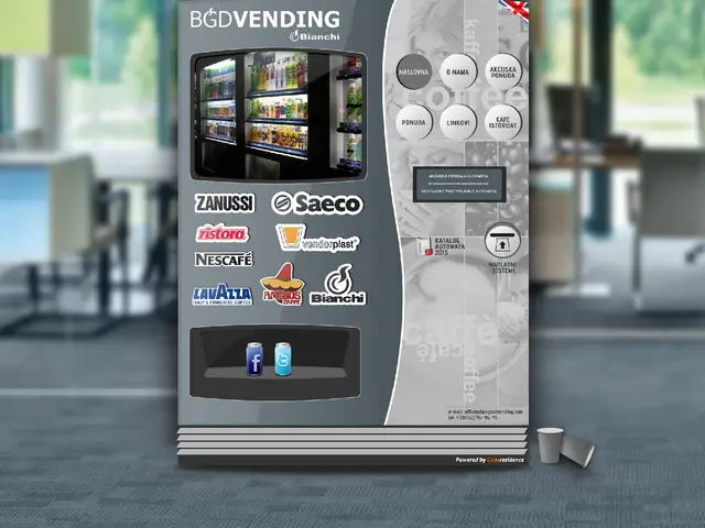 BGD Vending, Branding mockup