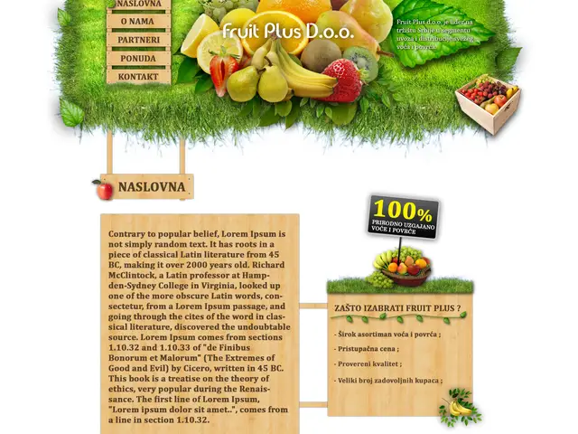 Fruit Plus, Packaging mockup